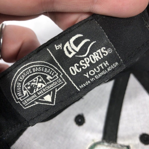 DAYTON DRAGONS OUTDOOR CAP HAT YOUTH BASEBALL ONE SIZE FITS MOST OSFM BLACK - Picture 13 of 14